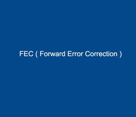 Cad iad na Gnéithe agus na Cineálacha FEC?