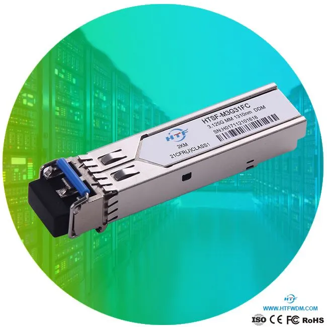 Transceivers Optic Mode SFP 3G SMF 1310nm 2km DDM