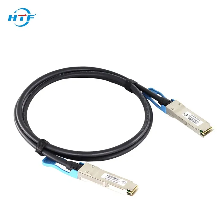 100G QSFP28 Cábla Ceangail Díreach 1M 2M 3M 5M Saincheaptha