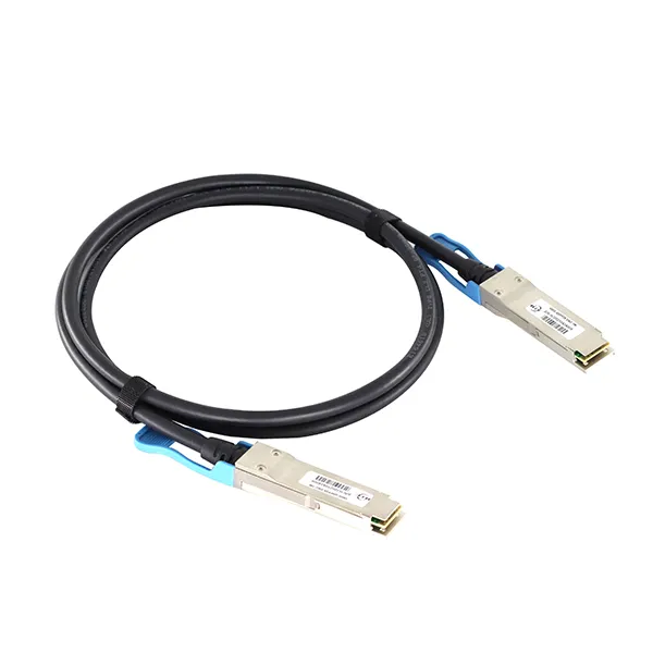 Praghas is Fearr 100G QSFP28 DAC 1m 2m 3m 5m Cábla Ceangail Díreach Comhoiriúnach 30 Go 26 AWG